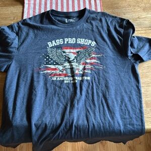 Bass pro shops t shirt.